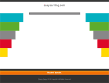 Tablet Screenshot of easyearning.com